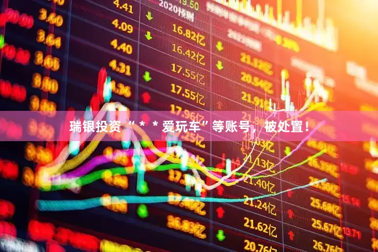 瑞银投资 “＊＊爱玩车”等账号，被处置！