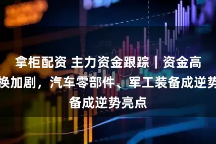 拿柜配资 主力资金跟踪｜资金高低切换加剧，汽车零部件、军工装备成逆势亮点